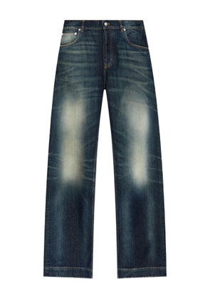 Alexander McQueen faded jeans - Blue