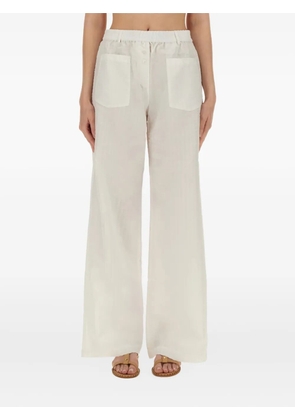 Baum Und Pferdgarten pocket-detail elastic-waist trousers - White