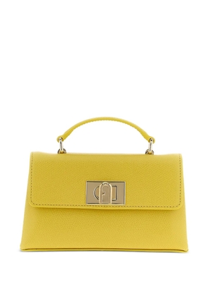 Furla mini Furla 1927 flap tote bag - Yellow