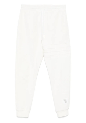 Thom Browne 4 Bar Stripe track pants - White