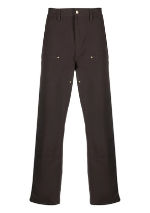 Carhartt WIP Double Knee straight-leg trousers - Brown