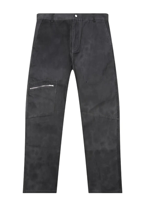 Represent washed cotton trousers - Grey