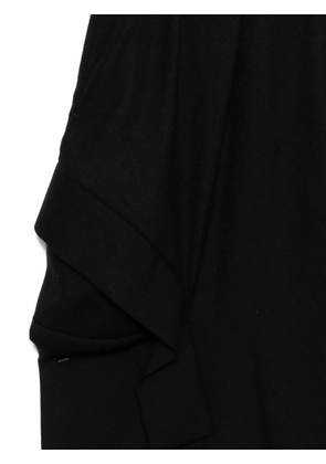 Yohji Yamamoto W/Saxony trousers - Black