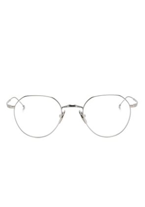Thom Browne Eyewear round-frame glasses - Grey