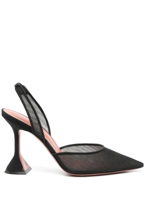 Amina Muaddi 100mm Holli pumps - Black