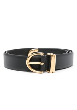 KHAITE The Bambi leather belt - Black