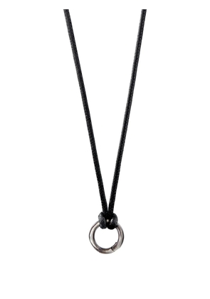 David Yurman circle amulet necklace - Silver