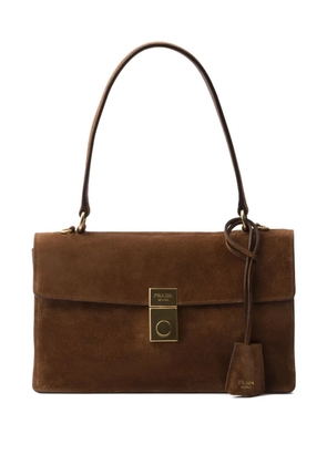Prada medium Soft Sound shoulder bag - Brown
