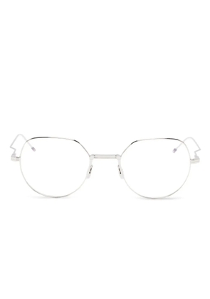 Thom Browne Eyewear round-frame glasses - Silver