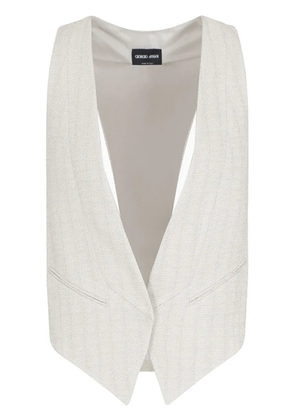 Giorgio Armani printed gilet - Grey