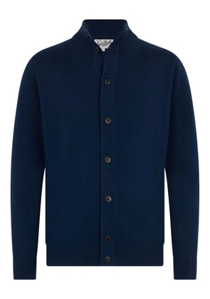 MC2 Saint Barth high-neck button cardigan - Blue