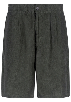 Giorgio Armani linen shorts - Grey