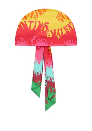 Valentino Garavani printed head wrap - Yellow