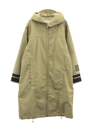CHANEL Pre-Owned 00s logo sleeve coat - Neutrals