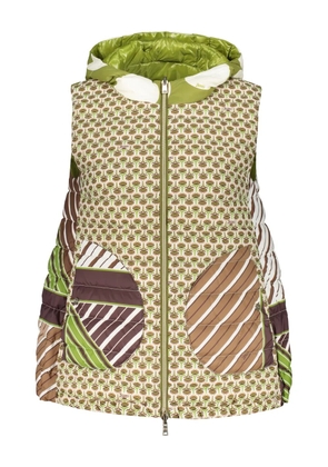 Herno reversible down gilet - Green
