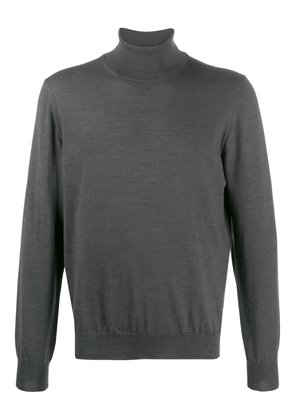 Barba turtleneck wool sweater - Grey