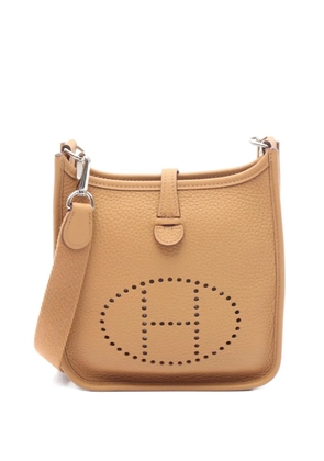 Hermès Pre-Owned 2024 Evelyn PM clemence-leather shoulder bag - Neutrals