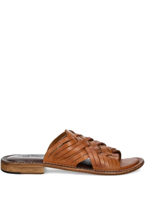 Astorflex Erelflex woven leather sandals - Brown