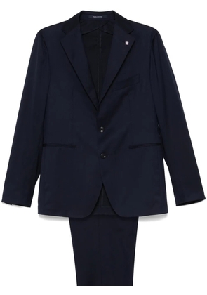 Tagliatore virign wool suit - Blue