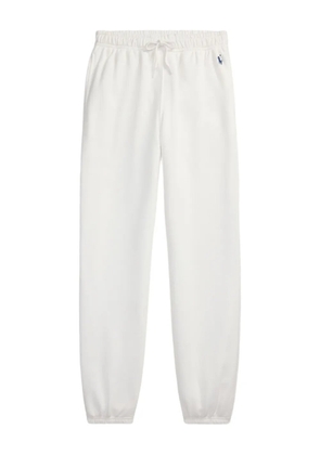 Polo Ralph Lauren cuffed drawstring track pants - White