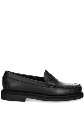 Karl Lagerfeld leather loafers - Black