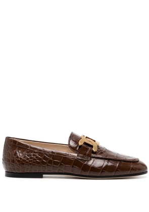 Tod's Kate loafers - Brown