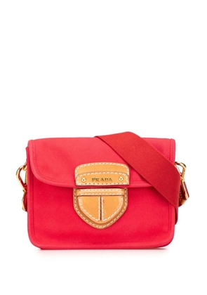 Prada Pre-Owned 2013-2025 Canapa Righe crossbody bag - Red
