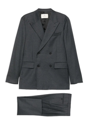 Manuel Ritz double-breasted suit - 98 GREY