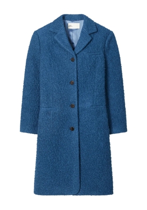 Tory Burch button wool coat - Blue