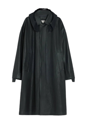 LEMAIRE hooded raincoat - Black