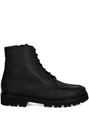 Joop! Hektor lace-up biker boots - Black