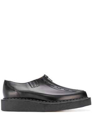 Comme des Garçons Homme Plus zipped chunky sole loafers - Black