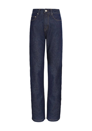 Amapô patch denim straight-leg jeans - Blue