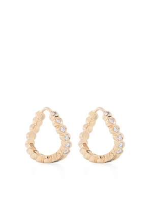 Sophie Bille Brahe 18kt yellow gold Petit Courant diamond earring