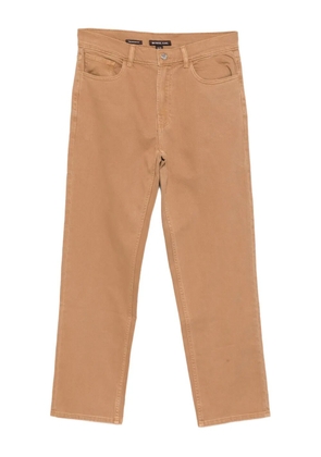 Michael Kors Finn pigment-dyed jeans - Brown