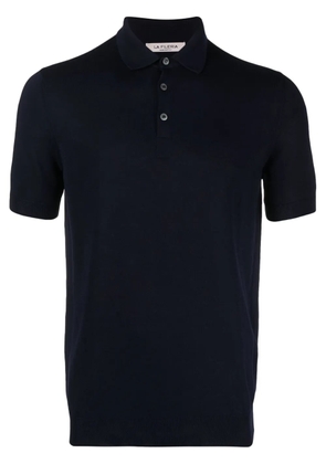 Fileria piqué cotton polo shirt - Blue