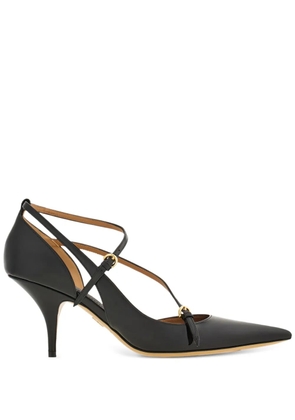 Ferragamo 70mm leather pumps - Black