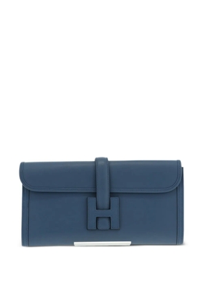 Hermès Pre-Owned 2016 Jige clutch bag - Blue