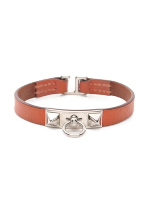 Hermès Pre-Owned 2022 studded leather bracelet - Silver