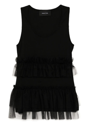 Simone Rocha sleeveless tank top - Black
