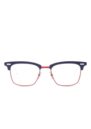 Thom Browne Eyewear square-frame glasses - Blue