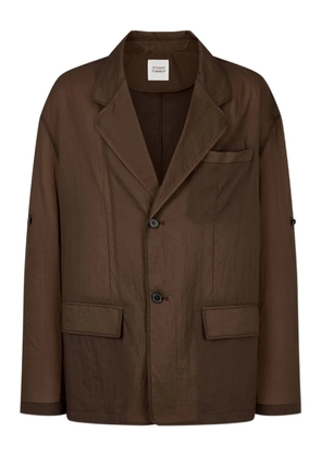STUDIO TOMBOY buttoned notched jacket - Brown