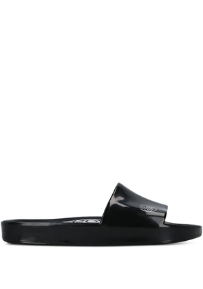 Melissa x 10 CORSO COMO logo-print slides - Black