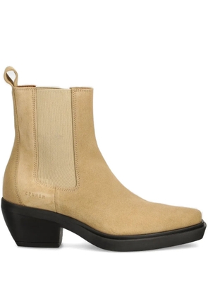 Copenhagen suede cowboy boots - Neutrals