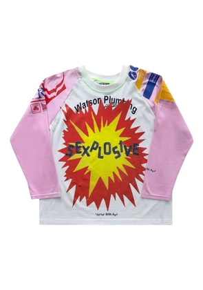 Better with Age Sexplosive raglan T-shirt - White