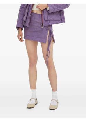 Beatrice B quilted skirt - Purple