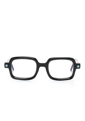 Kuboraum P2 square-frame glasses - Black