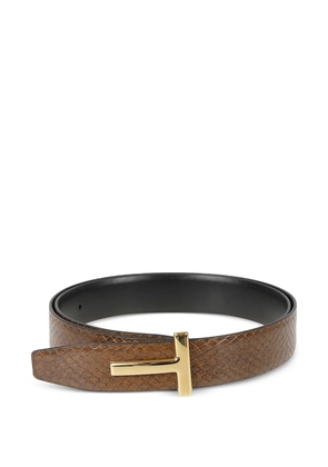 TOM FORD leather belt - Brown