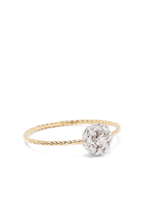 Wouters & Hendrix Gold 18kt yellow gold diamond ring