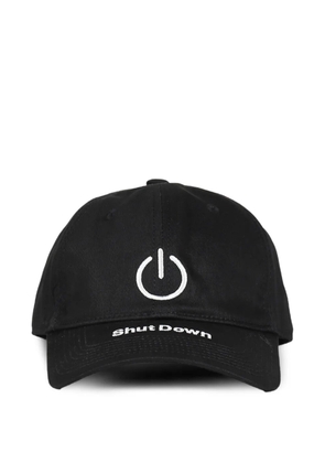 VETEMENTS logo-embroidered baseball cap - Black